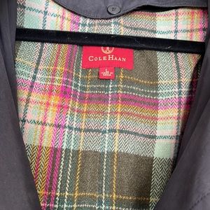 COLE HAAN Lined Trenchcoat